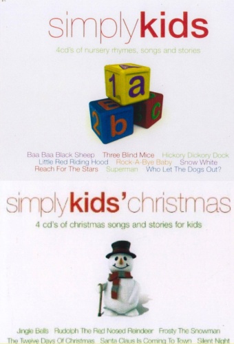 سیمپلی کیدز 160dvd شعر، ترانه و داستان کودکانه انگلیسی همراه با شعرهای کریسمس Simply Kids Music