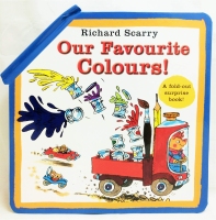 کتاب تاشو آموزش رنگها و کلمات ریچارد اسکاری